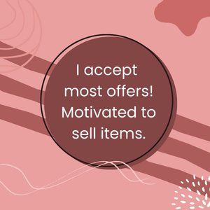 Love an item? Make an offer!